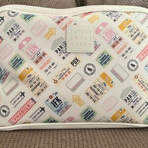 Tender Love + Carry Toiletry Bag Travel Bag Airport Airline City Code Bag Tags